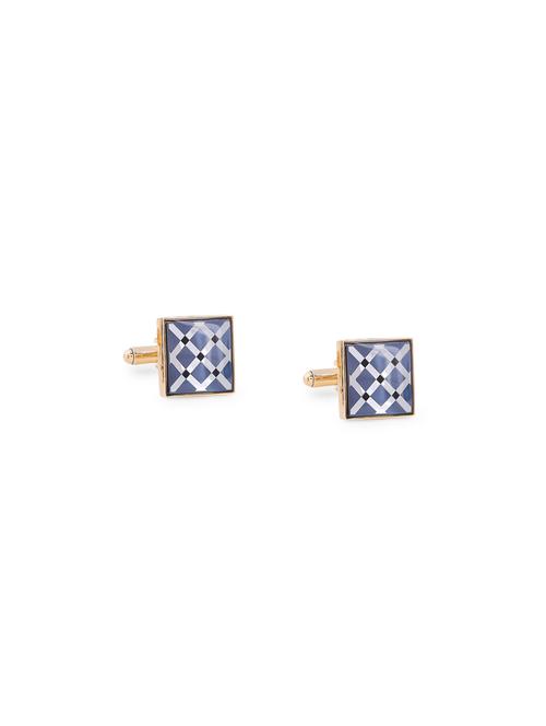 black metal cufflink - 15159204 - Very Small Image - 1