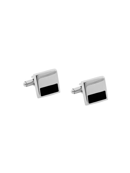 black metal cufflink - 15159211 - Very Small Image - 1