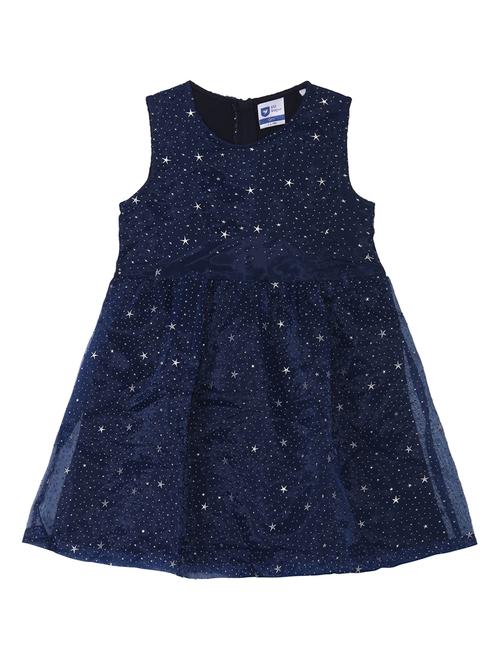 blue net frock - 15159343 - Very Small Image - 1