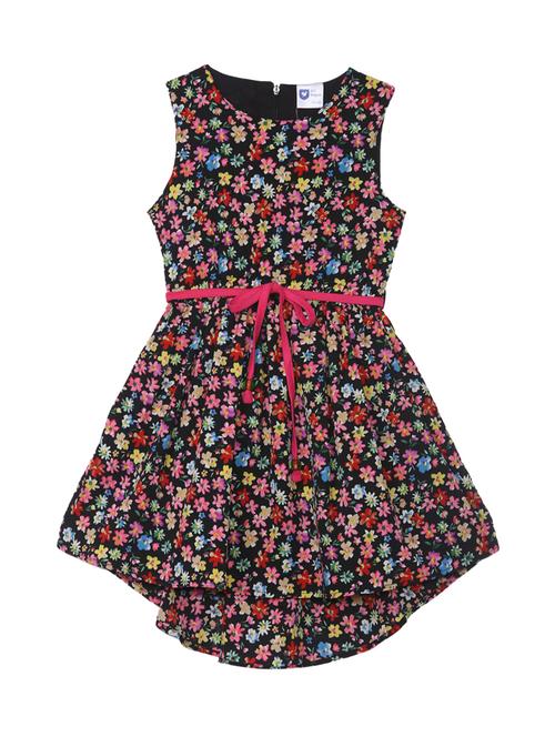 black polyester frock - 15159354 - Very Small Image - 1