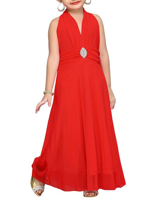 red net gown - 15159541 - Very Small Image - 1