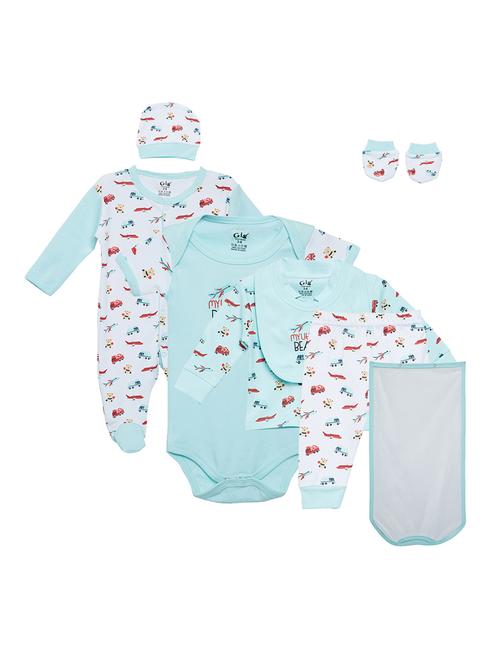 blue cotton set - 15160338 - Very Small Image - 1