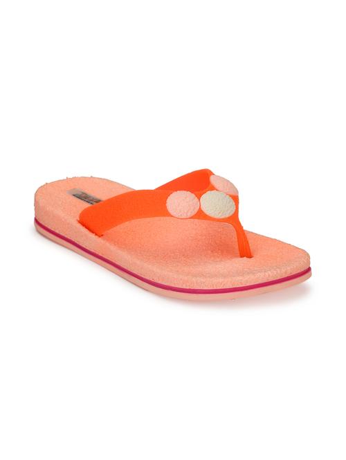 orange rubber flip flop - 15160763 - Very Small Image - 1