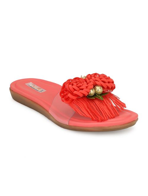 orange slip on sandals - 15160778 - Very Small Image - 1
