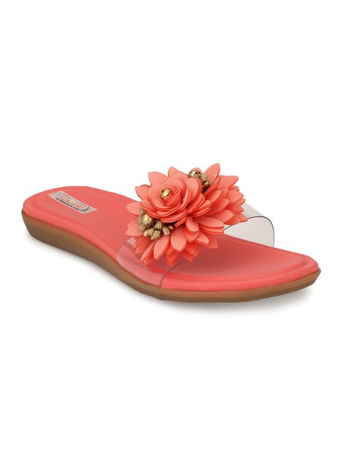 orange plastic slippers - 15160788 - Very Small Image - 1