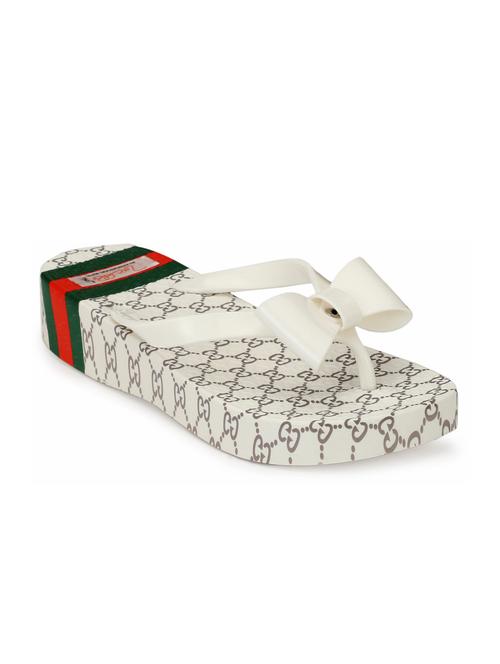 white toe separator flip flop - 15160823 - Very Small Image - 1