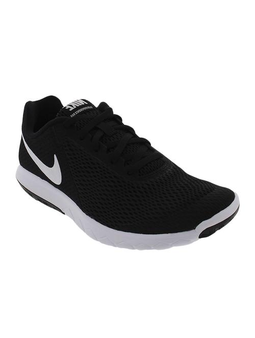 black mesh laceup sports shoes - 15161176 - Very Small Image - 1