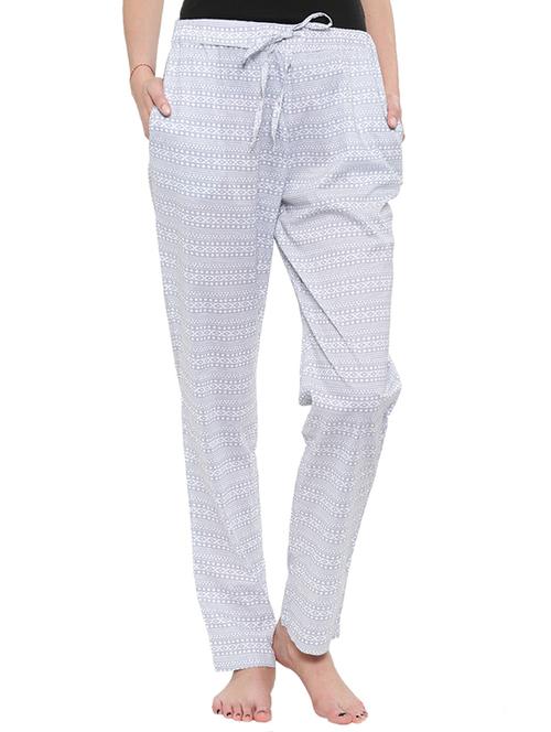 white cotton pajama - 15162982 - Very Small Image - 1