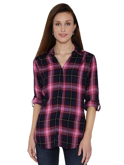 black cotton casual shirt - 15163335 - Very Small Image - 1