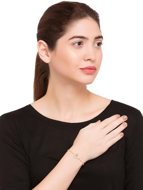 gold metal links bracelet - 15165242 - Very Small Image - 1