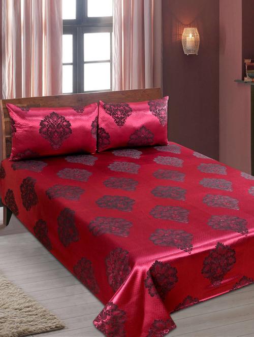 double bed cover with 2 pillow covers - 15165259 - Very Small Image - 1