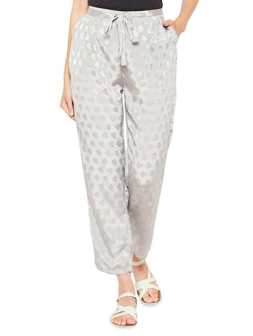 grey printed pajama - 15165897 - Very Small Image - 1