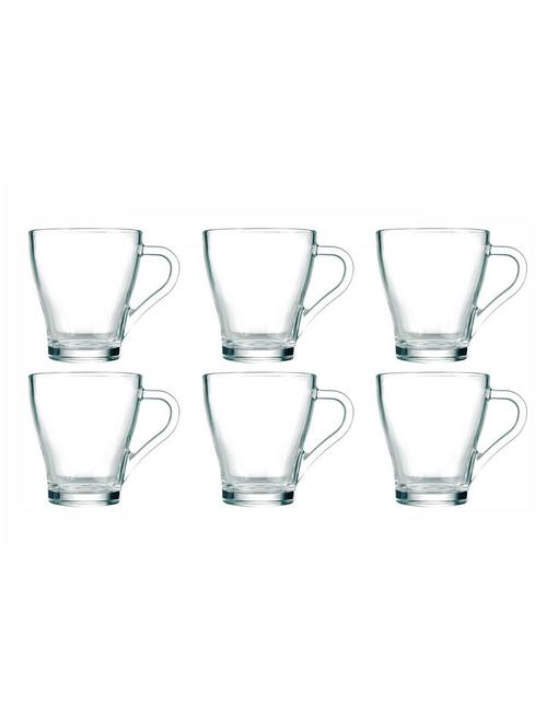 set of 6 mug set, 280ml transparent - 15167859 - Very Small Image - 1