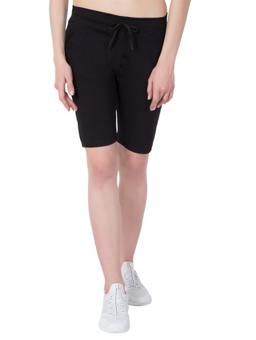 black cotton shorts - 15168675 - Very Small Image - 1