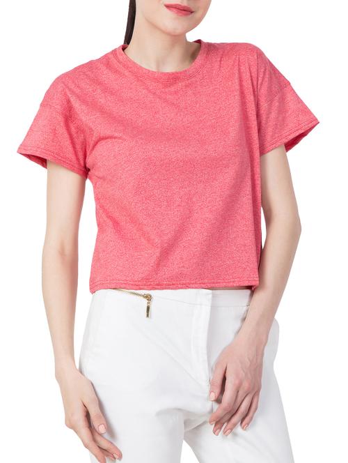 drop shoulder boxy tee - 15168835 - Very Small Image - 1