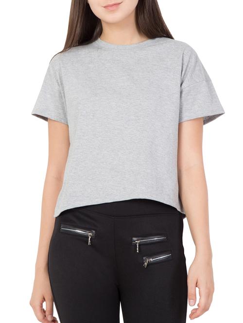 drop shoulder boxy tee - 15169319 - Very Small Image - 1