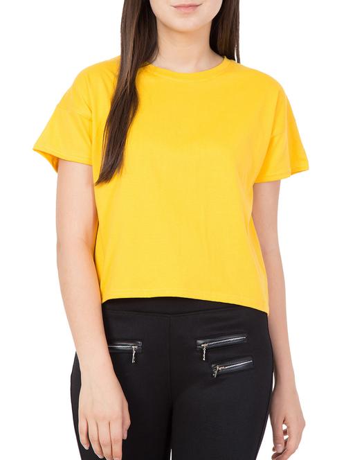 drop shoulder boxy tee - 15169321 - Very Small Image - 1
