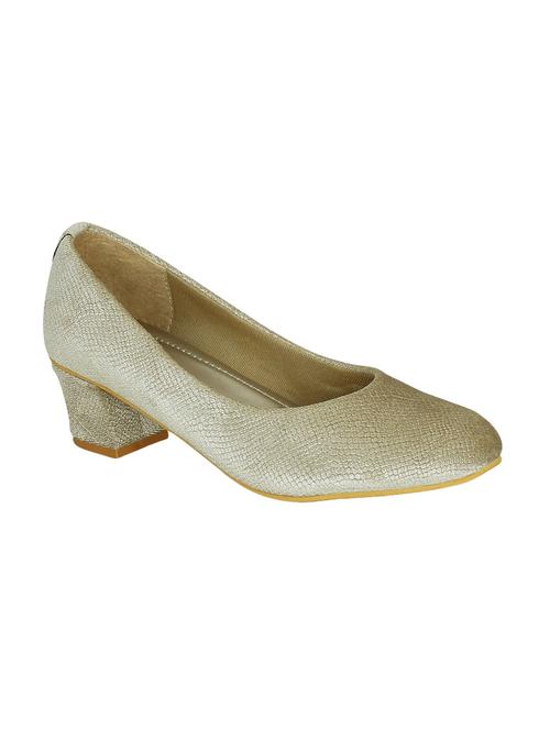 beige faux leather slip on pumps - 15177305 - Very Small Image - 1
