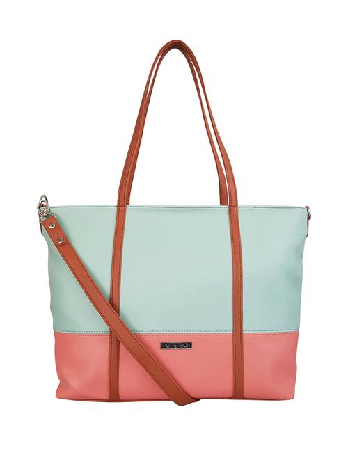 green leatherette (pu) handbag - 15179273 - Very Small Image - 1