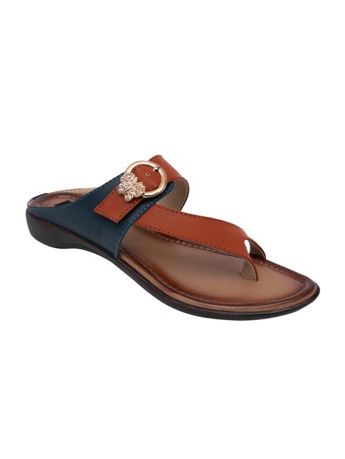 tan toe separator sandal - 15180482 - Very Small Image - 1