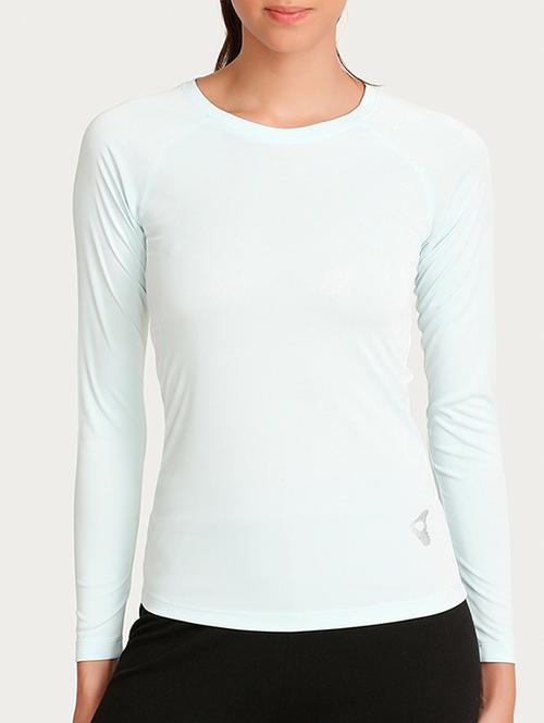 light blue solid tee - 15180681 - Very Small Image - 1
