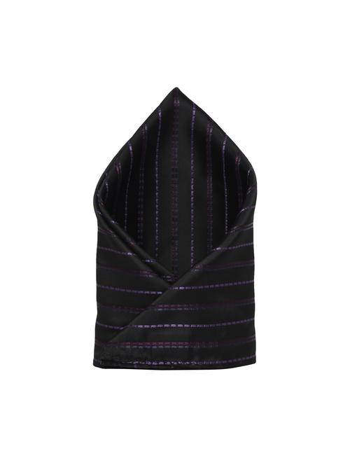blackpurple polyester pocketsquare - 15183694 - Very Small Image - 1