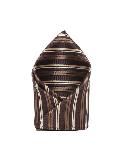 brown polyester pocketsquare - 15183696 - Very Small Image - 1
