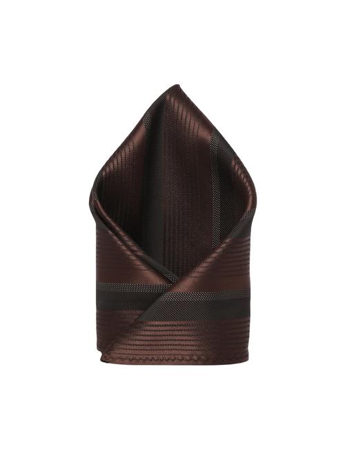 brown polyester pocketsquare - 15183708 - Very Small Image - 1