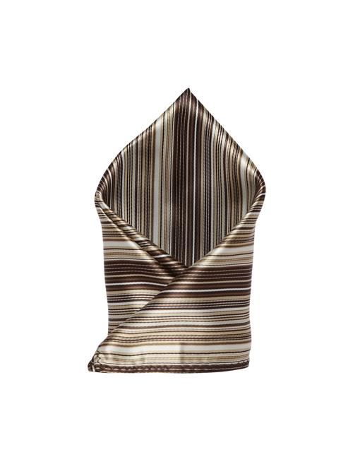 brownbeige polyester pocketsquare - 15183725 - Very Small Image - 1