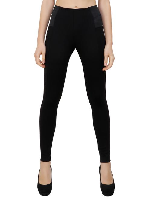 black solid jegging - 15183948 - Very Small Image - 1