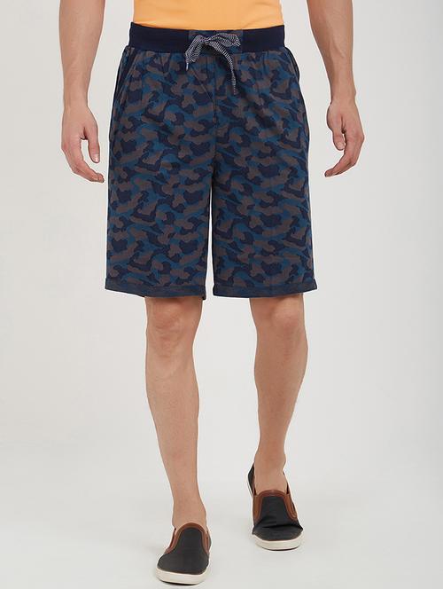 blue cotton shorts - 15184097 - Very Small Image - 1