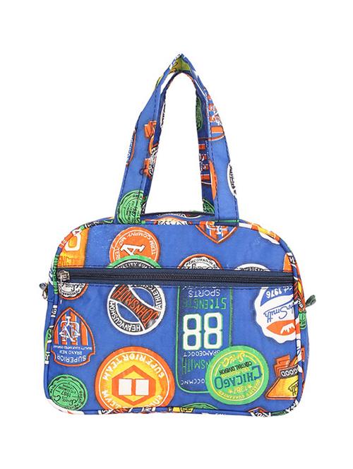 blue cotton polyester blend handbag - 15189929 - Very Small Image - 1