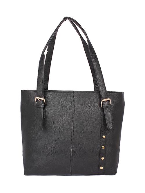 black leatherette (pu) handbag - 15189964 - Very Small Image - 1