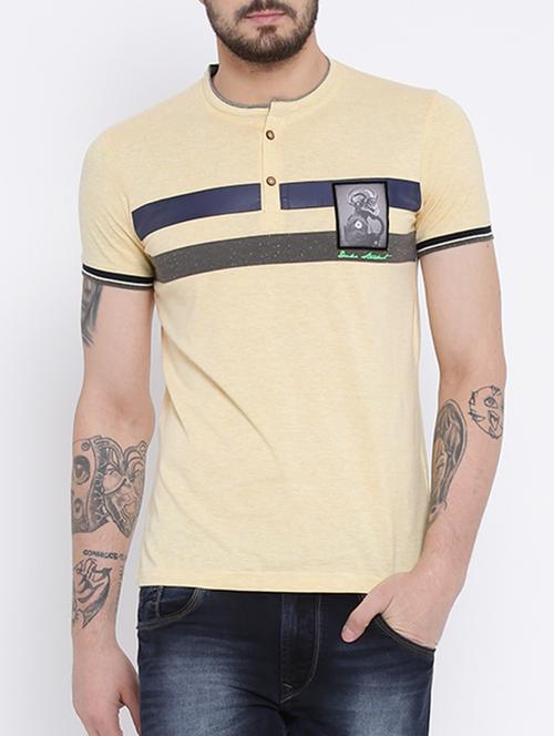 yellow cotton tshirt - 15190699 - Very Small Image - 1