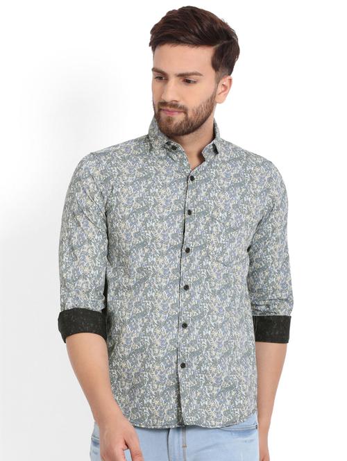 multi colored cotton casual shirt - 15192906 - Very Small Image - 1