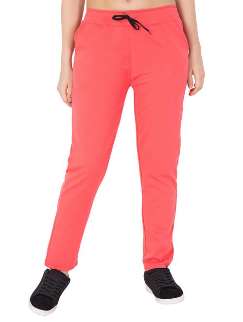 orange solid track pants - 15193437 - Very Small Image - 1