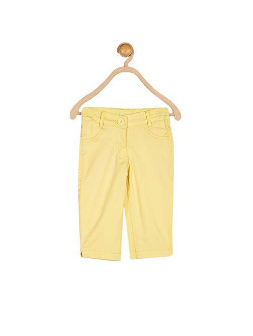 yellow cotton three fourth - 15194824 - Very Small Image - 1