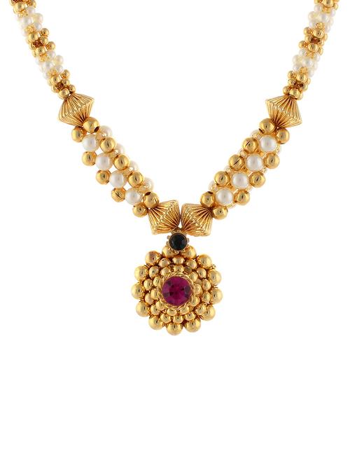 kohlapuri long necklace - 15198081 - Very Small Image - 1