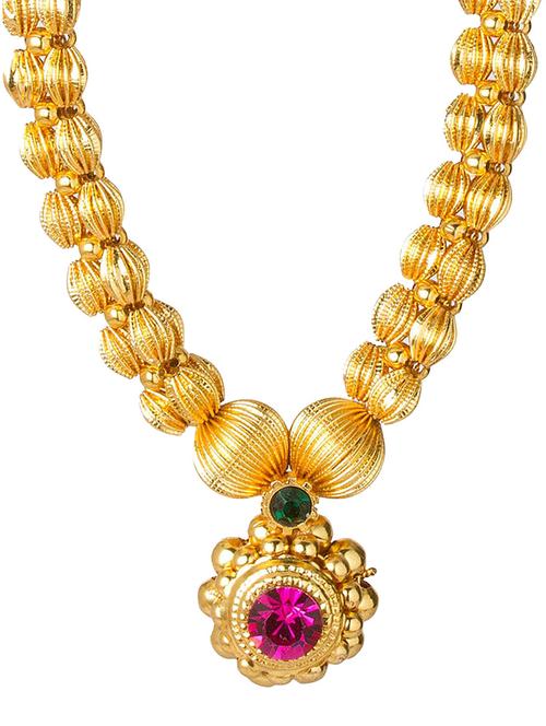 kohlapuri short necklace - 15198190 - Very Small Image - 1