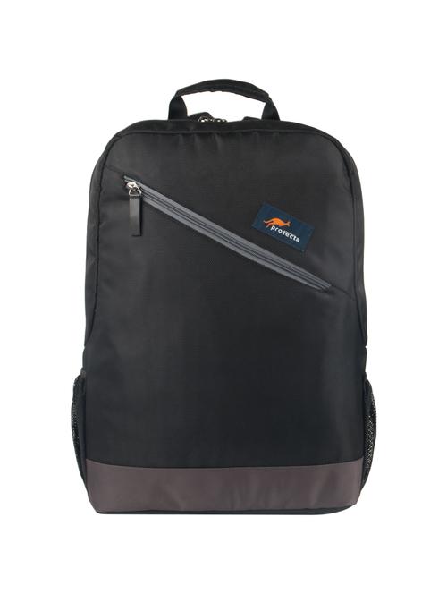 black & grey polyester backpack - 15199408 - Very Small Image - 1