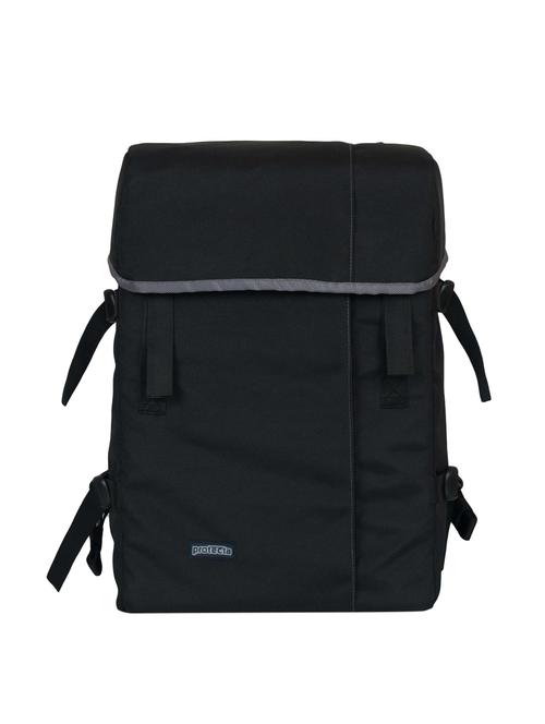 black polyester backpack - 15199460 - Very Small Image - 1