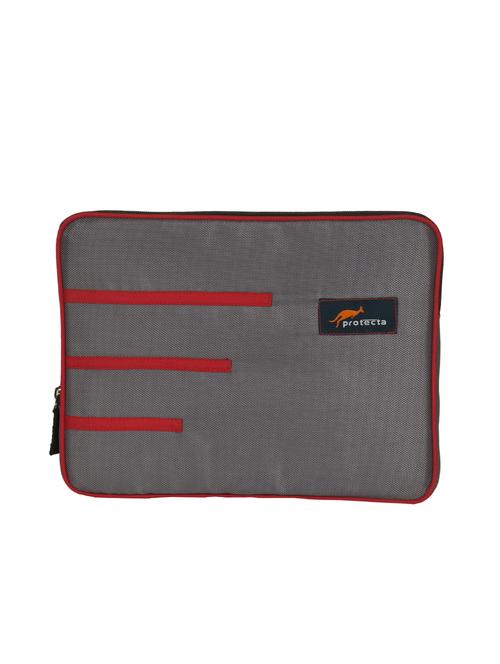 grey & red laptop sleeve - 15199710 - Very Small Image - 1