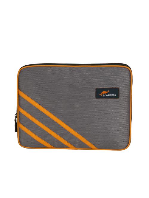 grey & orange laptop sleeve - 15199729 - Very Small Image - 1