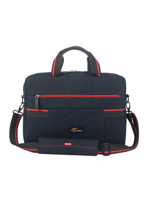 black polyester laptop bag - 15199946 - Very Small Image - 1