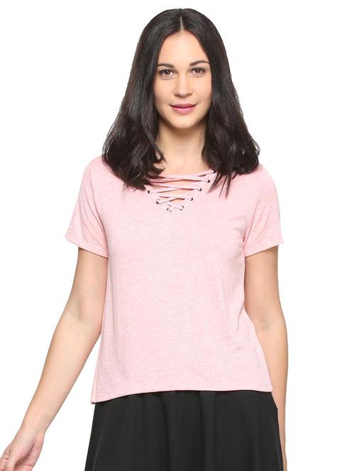 pink solid top - 15201022 - Very Small Image - 1