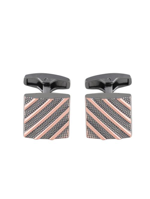 silver metal cufflink - 15201072 - Very Small Image - 1
