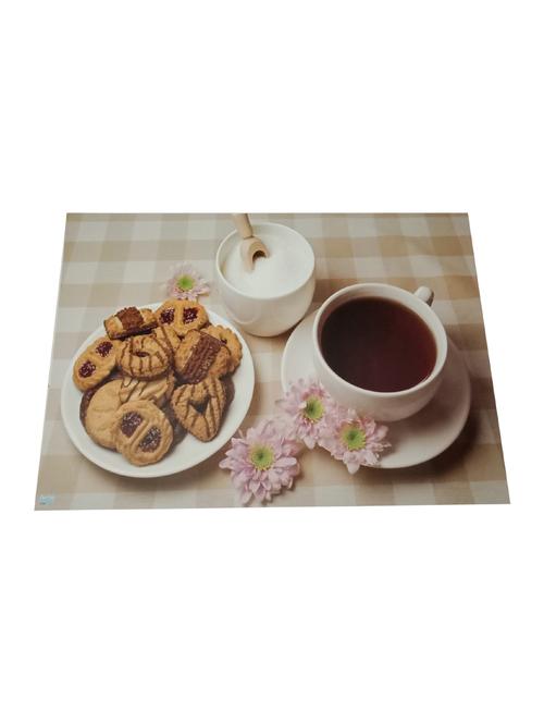 digital printed pvc dining table 6 placemats - 15206189 - Very Small Image - 1