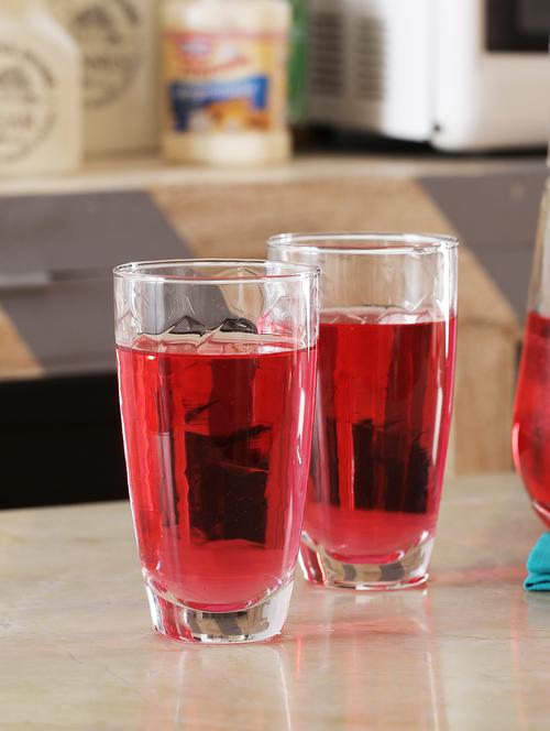 emerald yellow expression refreshing glasses 465 ml - set of 6 - 15206280 - Very Small Image - 1