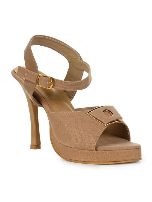 beige ankle strap sandal - 15211663 - Very Small Image - 1