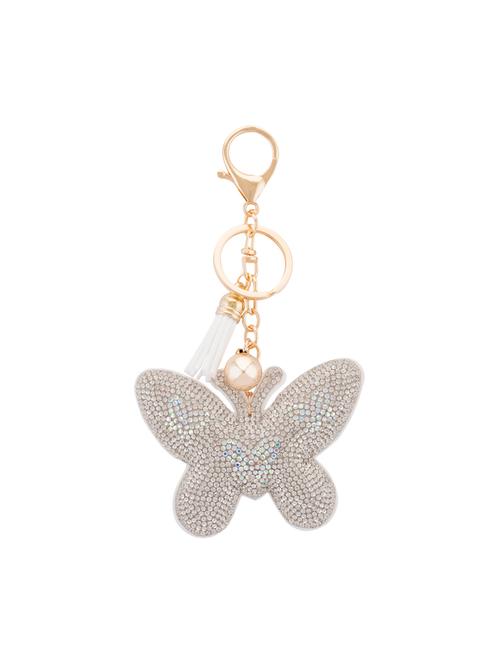 globus butterfly stone tassel keychain - 15212514 - Very Small Image - 1